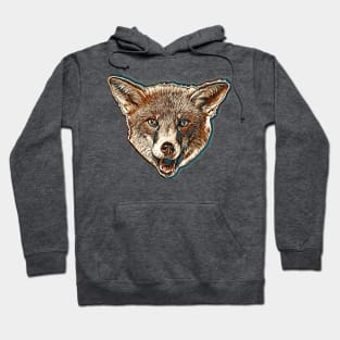 Psychedelic Acid Fox Hoodie